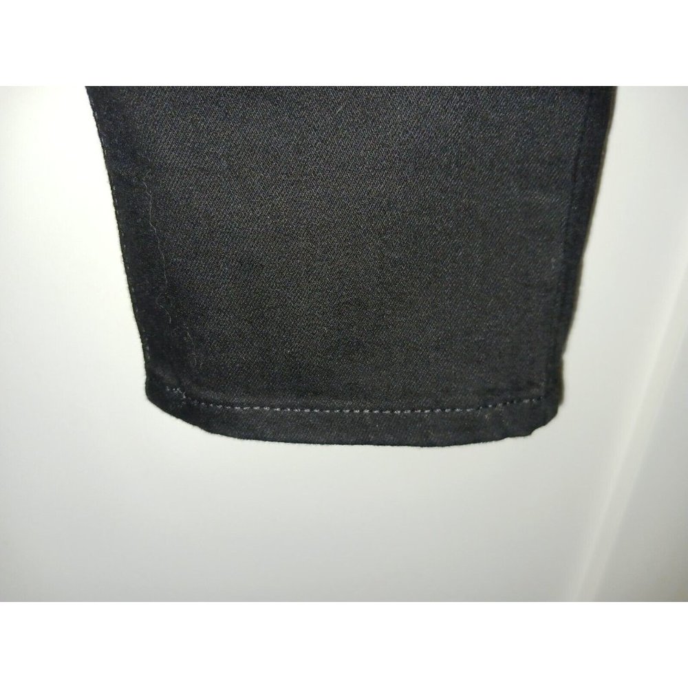 OLD NAVY 14Short Black Mid Rise Pop Icon Cotton Blend Skinny Jeans 26" inseam - Picture 5 of 6